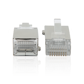 Shielded RJ-45 connector